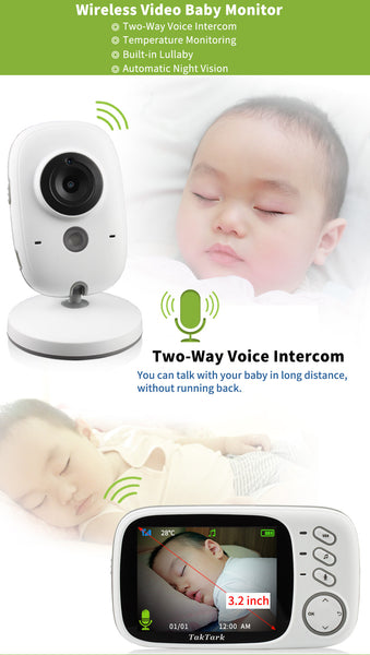 Bowie Baby 3.2 inch Wireless Baby Monitor