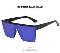 Unisex Classic Square Framed Sunglasses