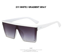 Unisex Classic Square Framed Sunglasses